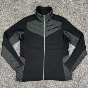 Killy Performance Athletic Hybrid Insulated Midlayer Jacket Womens 44‎ Black